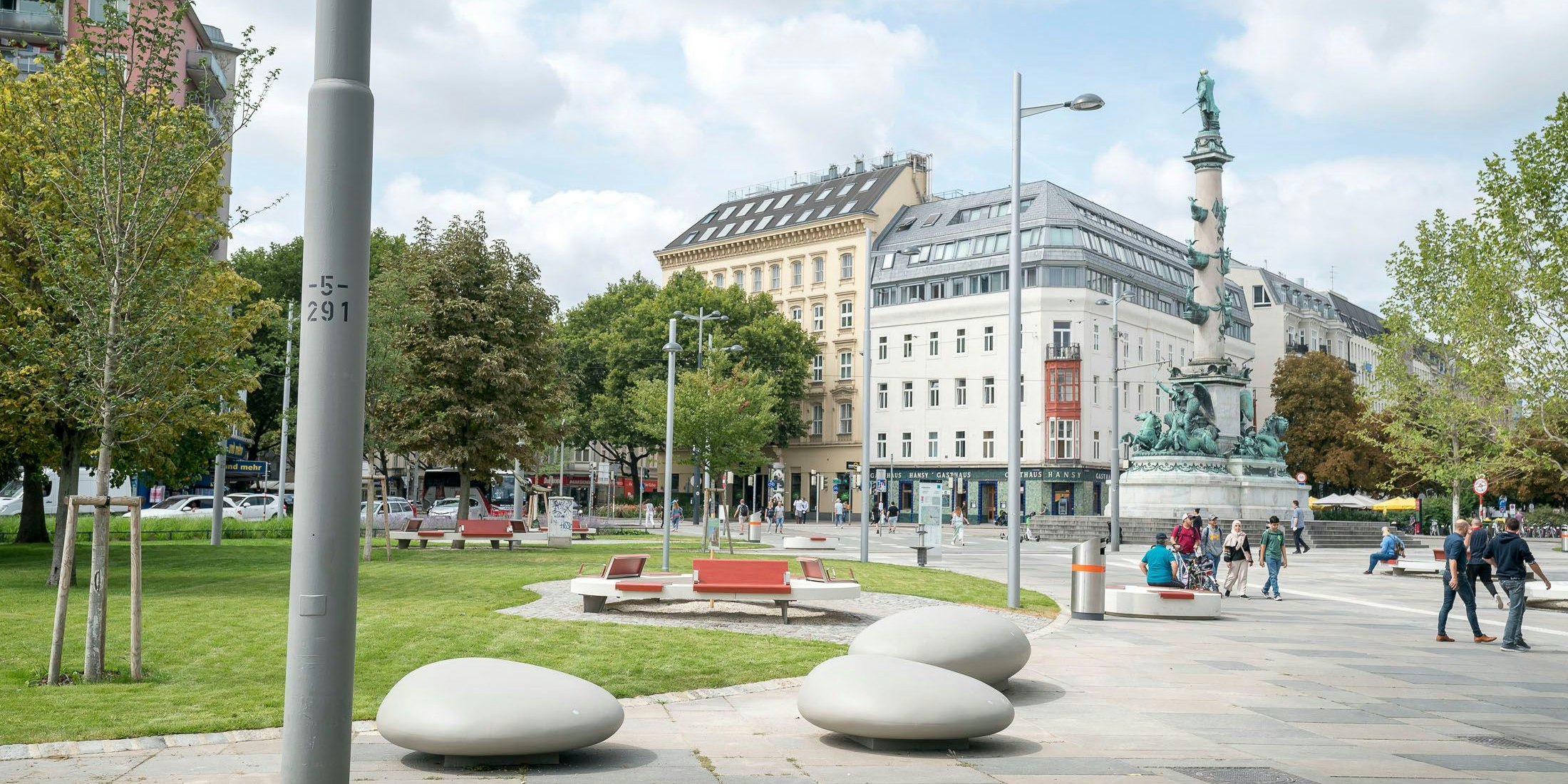 Die Frau schlief in der Nähe des Abgangs zur U-Praterstern.