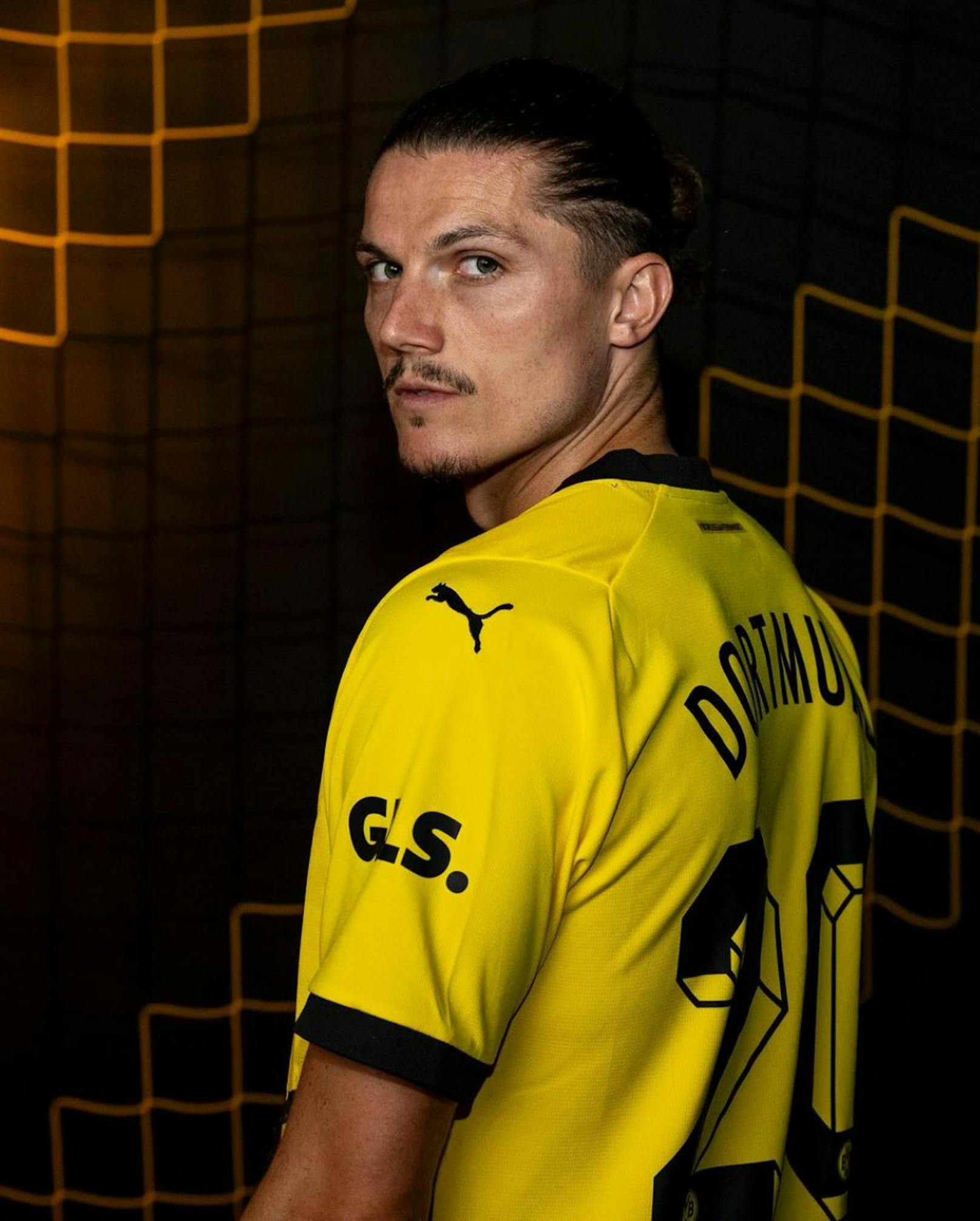 Marcel Sabitzer im Dortmund-Trikot.