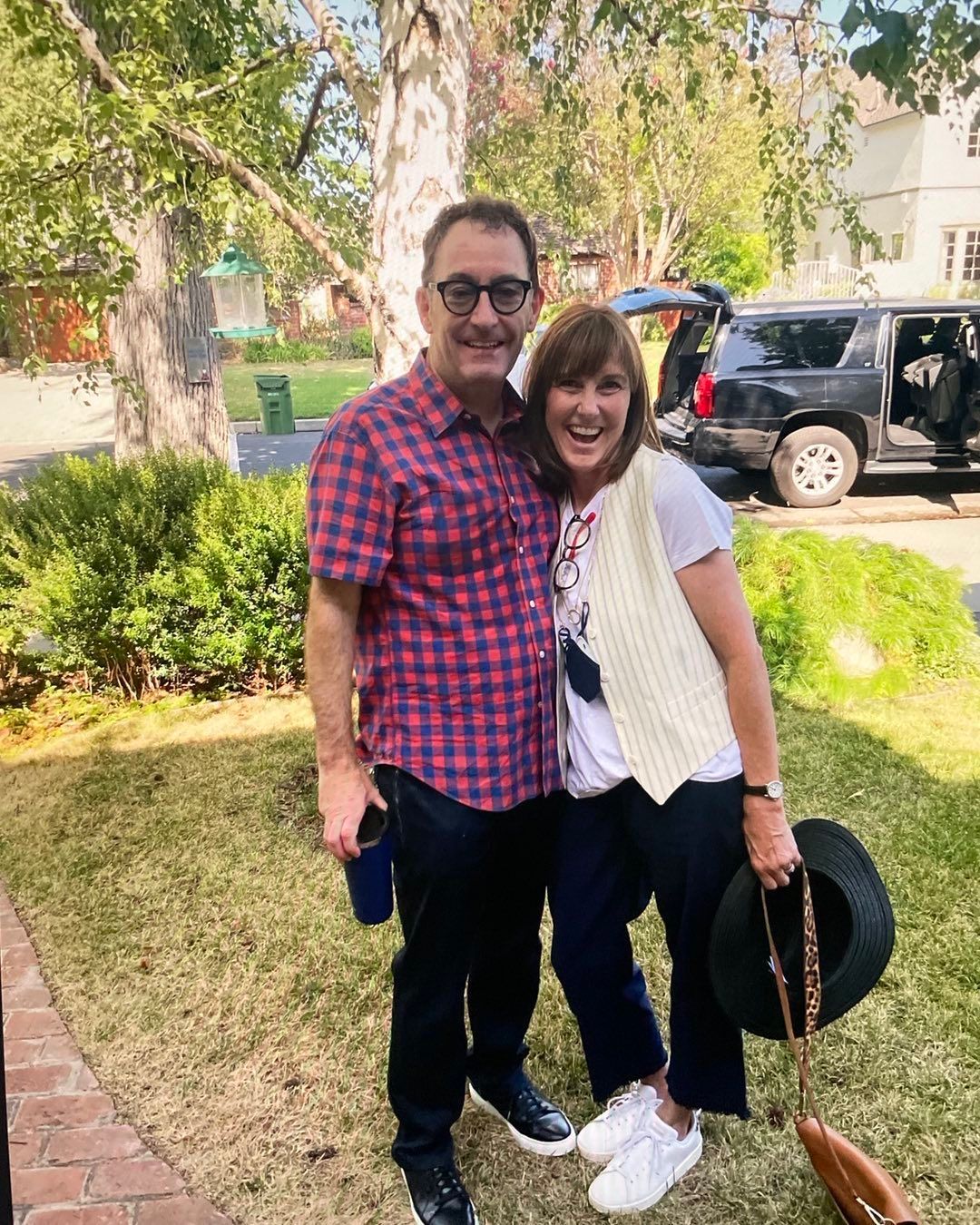 Tom Kenney und seine Frau Jill Talley amüsieren sich über die Spongebob-Schwammkopf-Verwechslung.