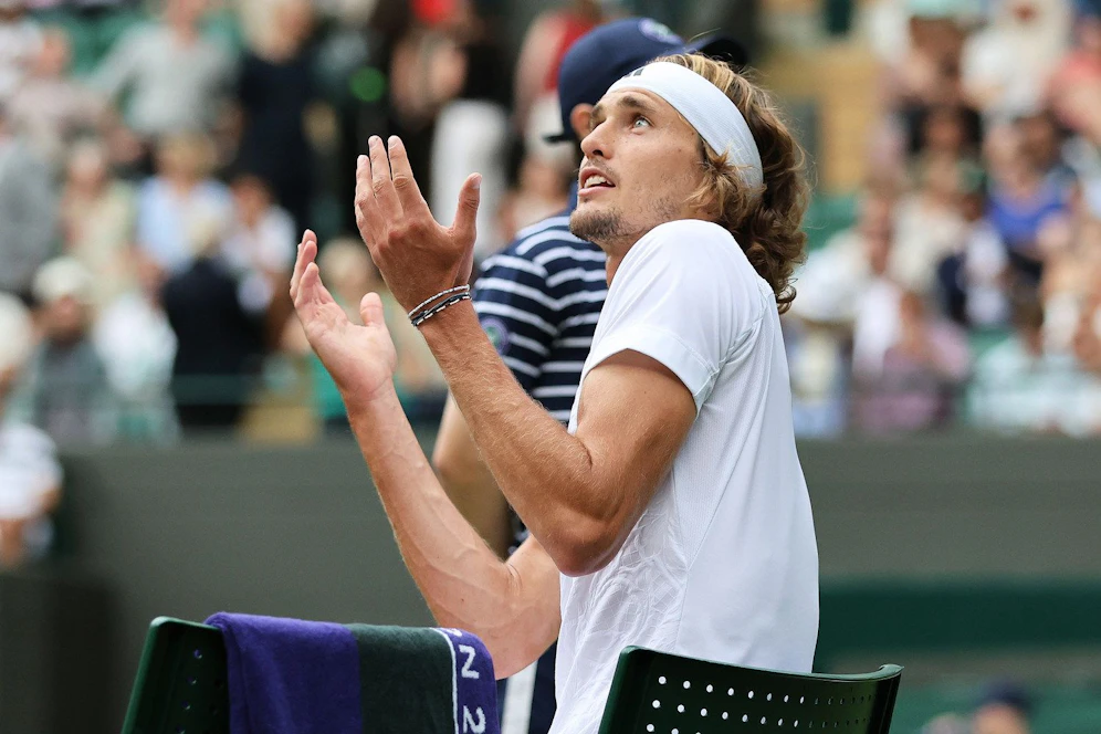 Alexander Zverev, die ehemalig Nummer 2 der Welt.