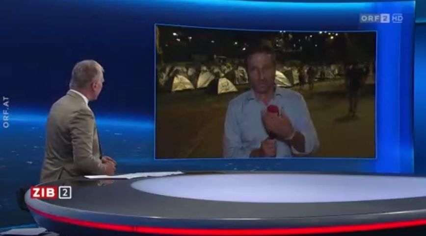 Am Montag war die ZIB2 von mehreren Schwierigkeiten gekennzeichnet. 