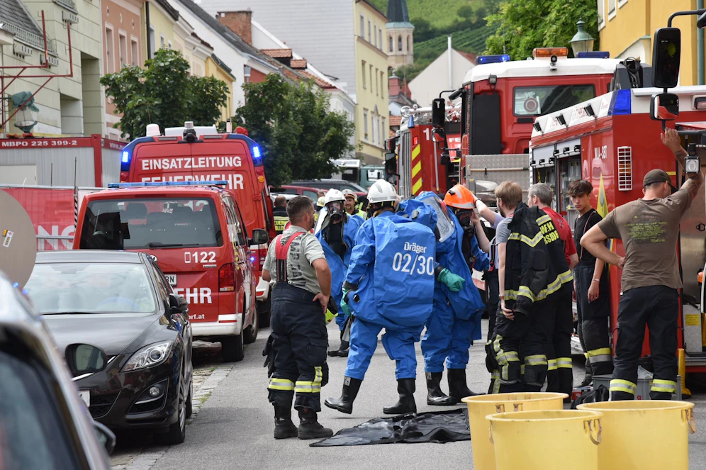 Chlorgas-Alarm: Hotel in Gumpoldskirchen evakuiert