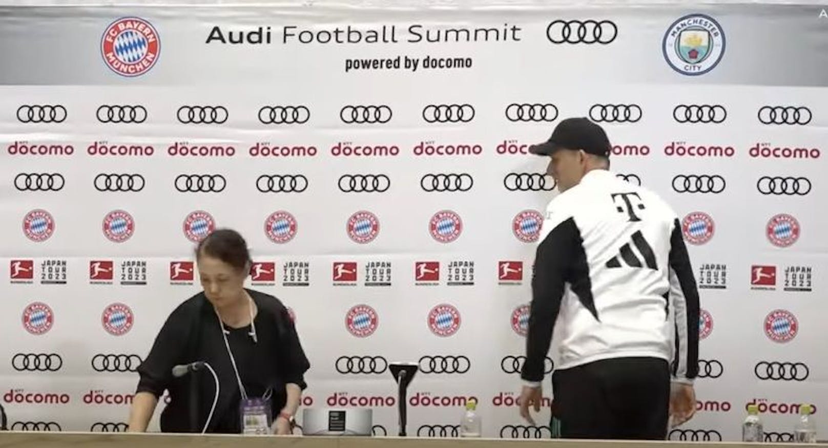 Bayern-Coach Thomas Tuchel hat die Pressekonferenz nach fünf Fragen verlassen. 