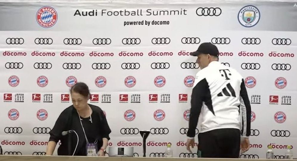 Bayern-Coach Thomas Tuchel hat die Pressekonferenz nach fünf Fragen verlassen. 