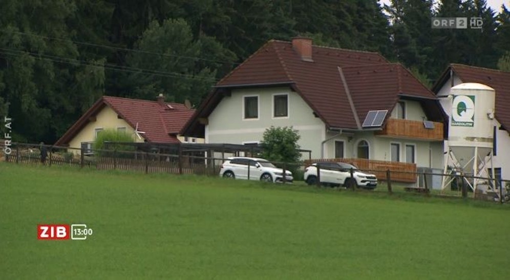 Die Bluttat ereignete sich in diesem Einfamilienhaus in Birkfeld (Bezirk Weiz). 