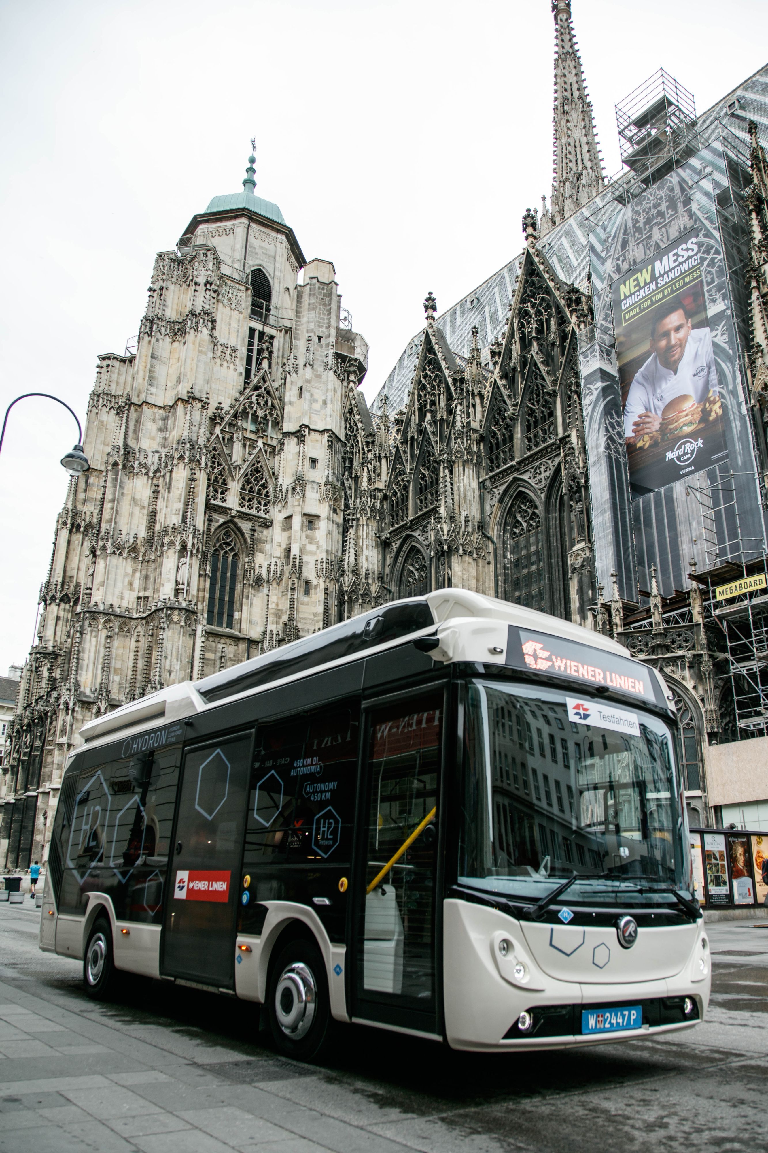 Wasserstoff-Bus Hat Sandsäcke Statt Fahrgäste An Bord – Wien | Heute.at