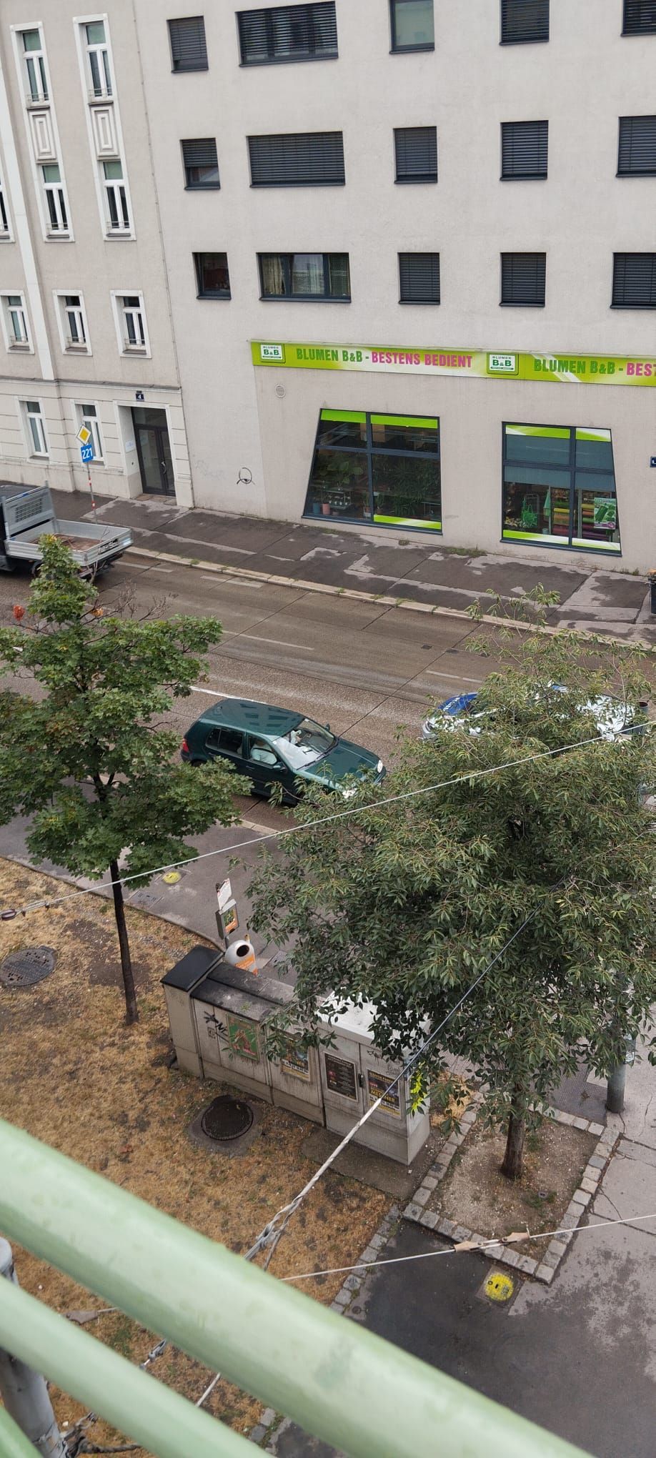 Der Geisterfahrer am Währinger Gürtel in Wien.