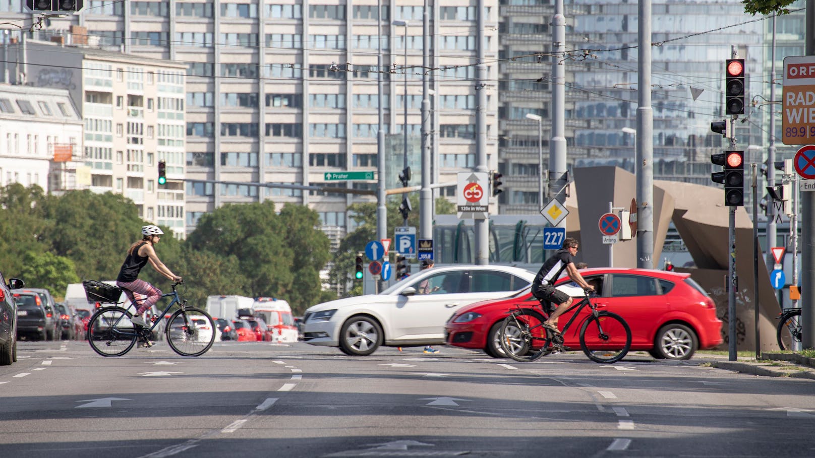 Autos in der Wiener Innenstadt sollen deutlich reduziert werden.