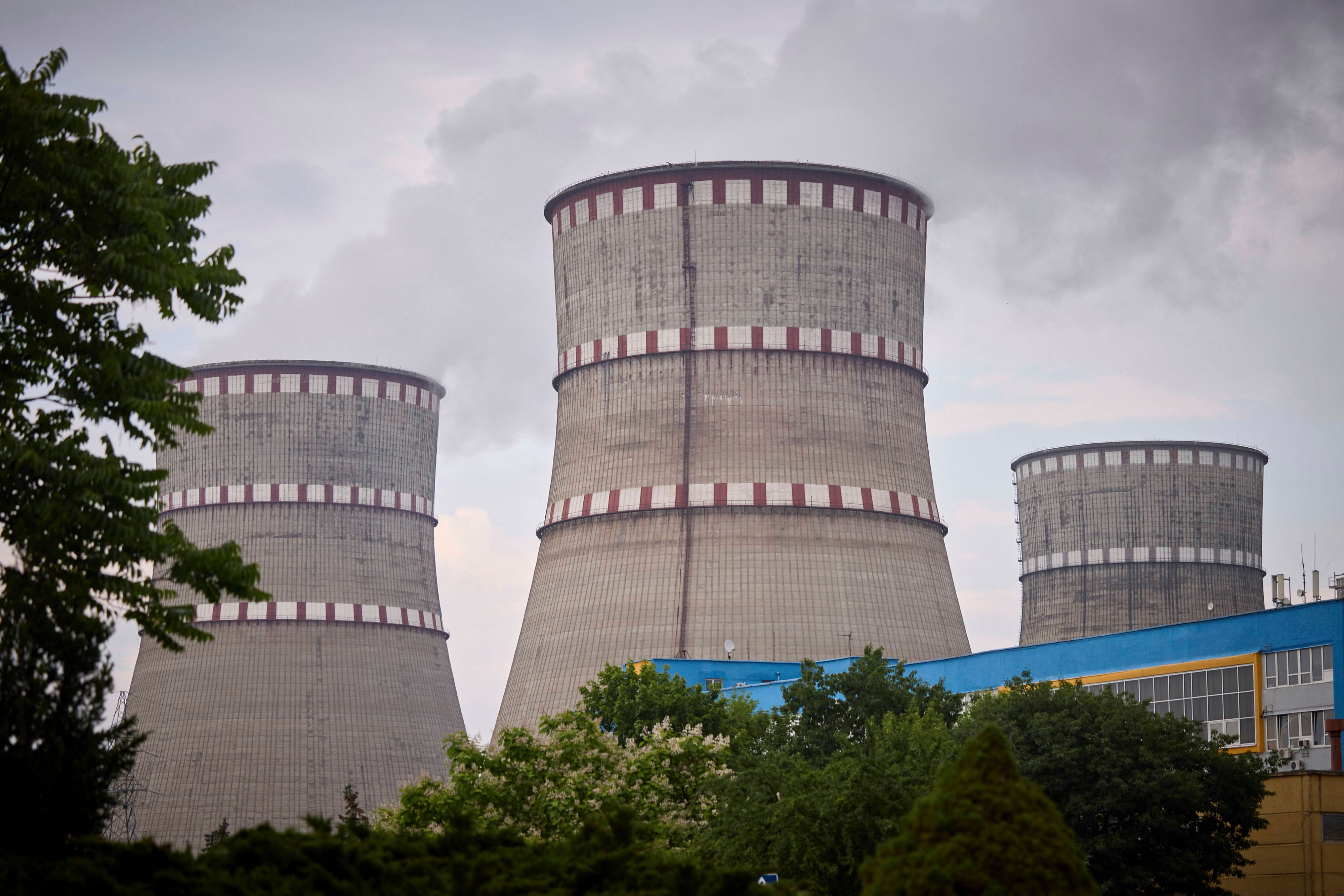 Innerhalb der AKW-Anlage in Saporischja wurden mehrere Minen entdeckt.