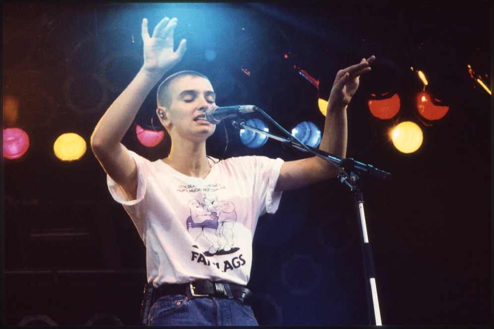Sinead O'Connor wurde 1990 mit dem Hit 