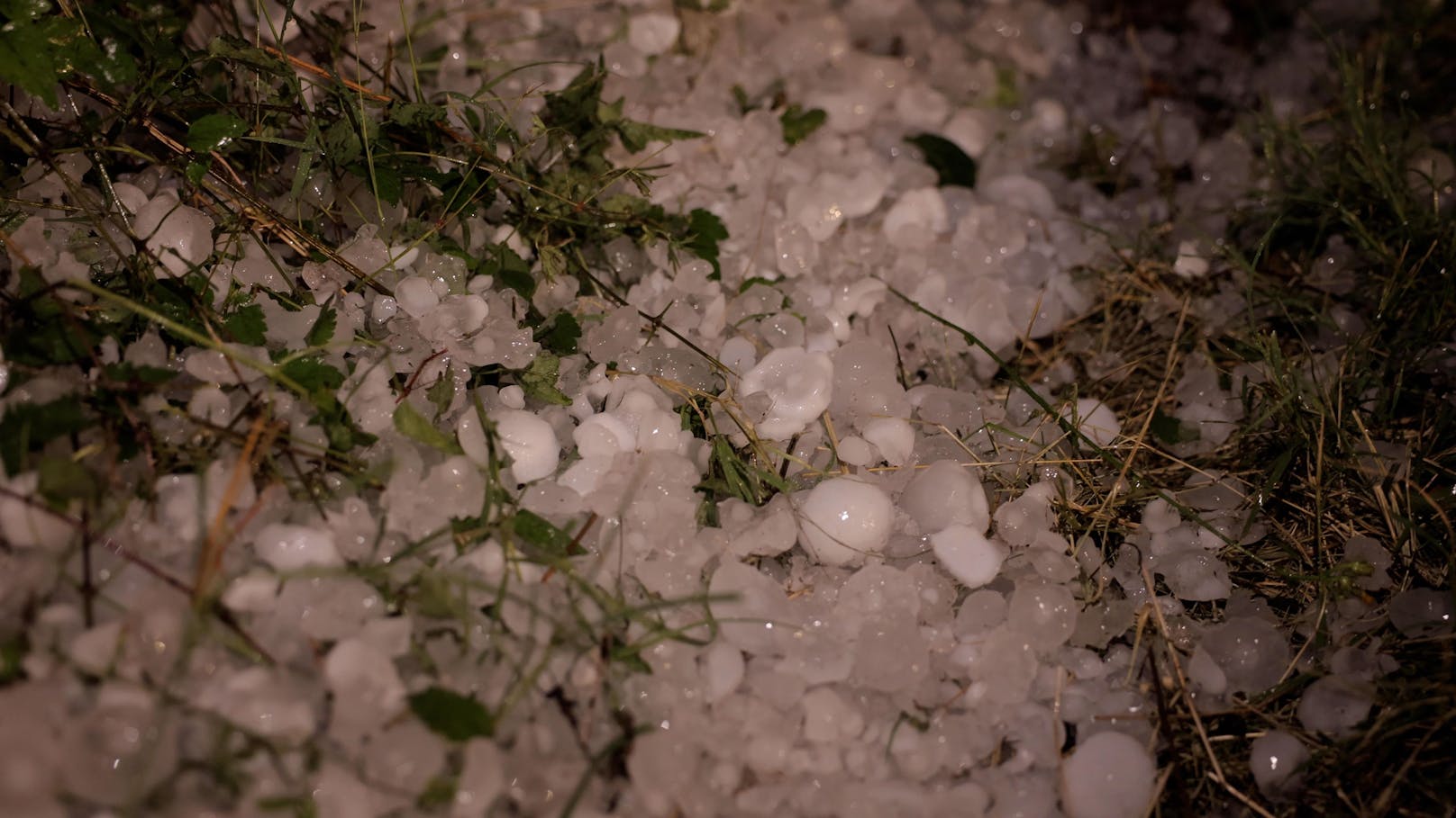 Norditalien wird seit Tagen von Sturm, Starkregen und Hagel in Rekordgröße verwüstet.