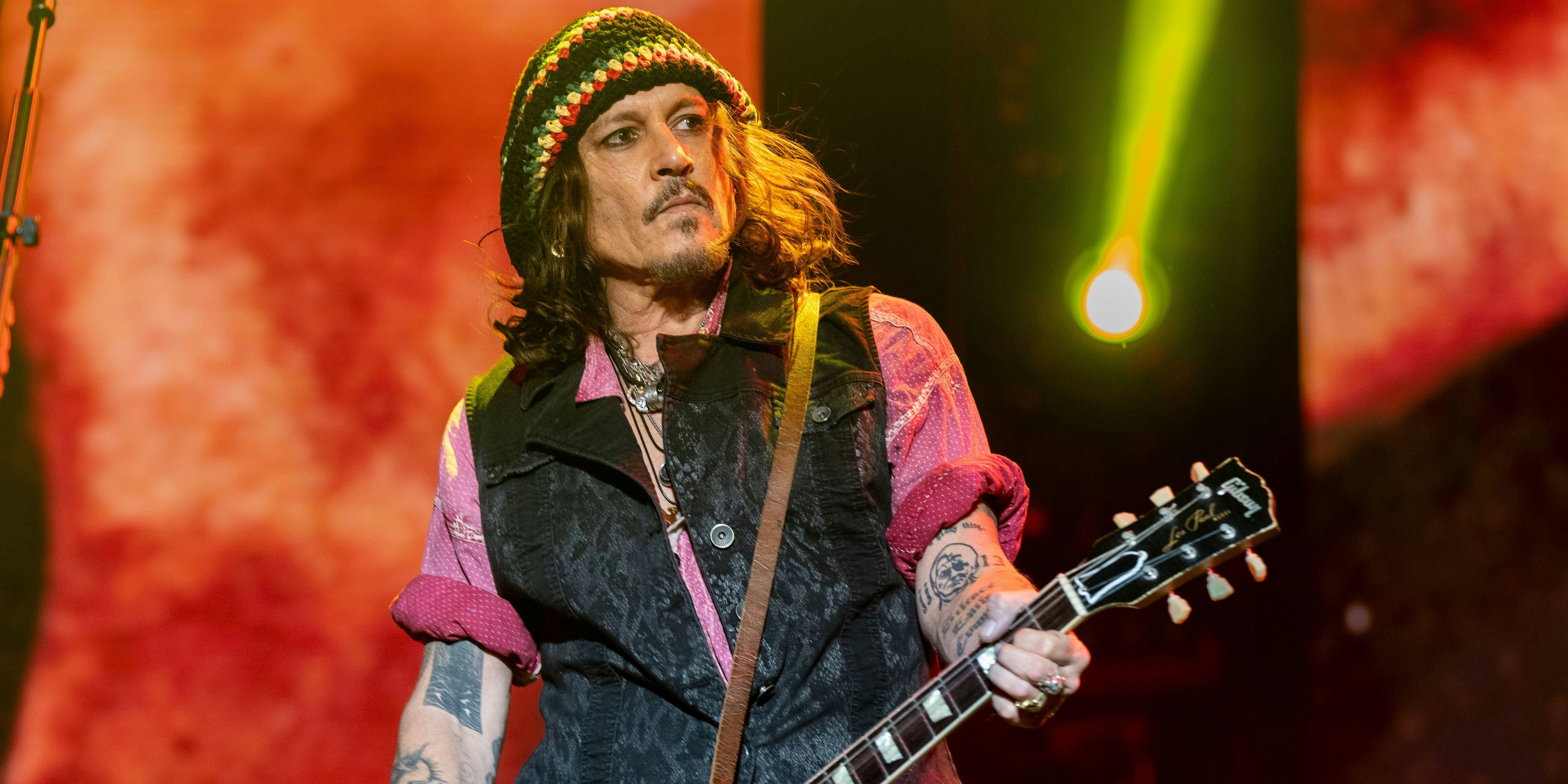 Johnny Depp ist Teil der Band "Hollywood Vampires".