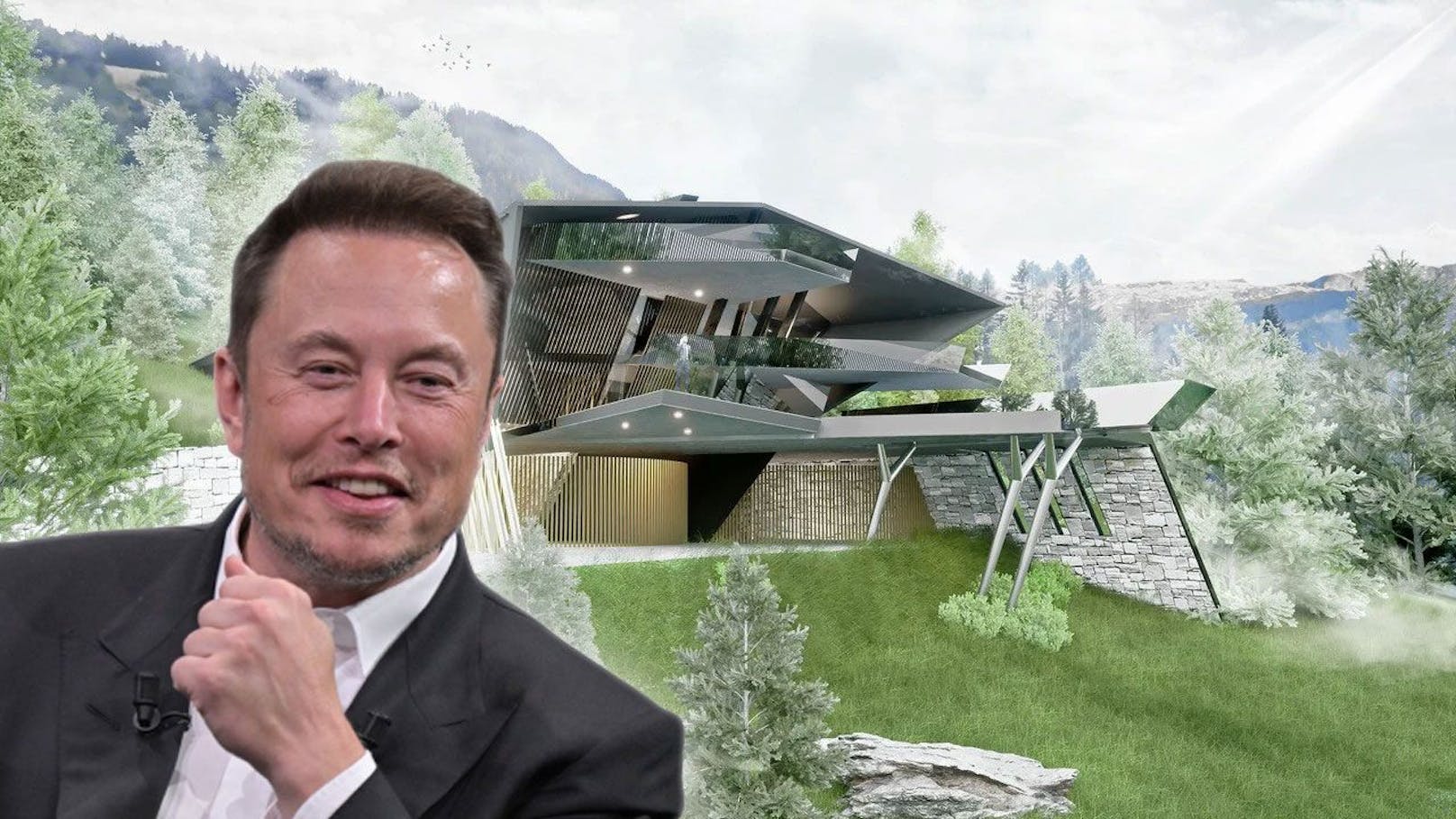 Elon Musk zieht in die Alpen – so arg wird das Haus
