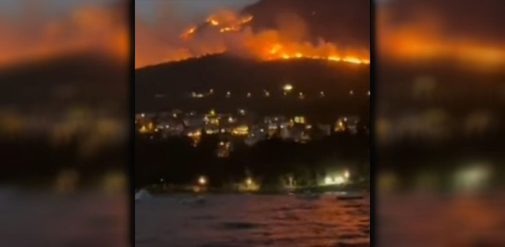 130 Feuerwehrleute kämpfen gegen Flammen in Dubrovnik