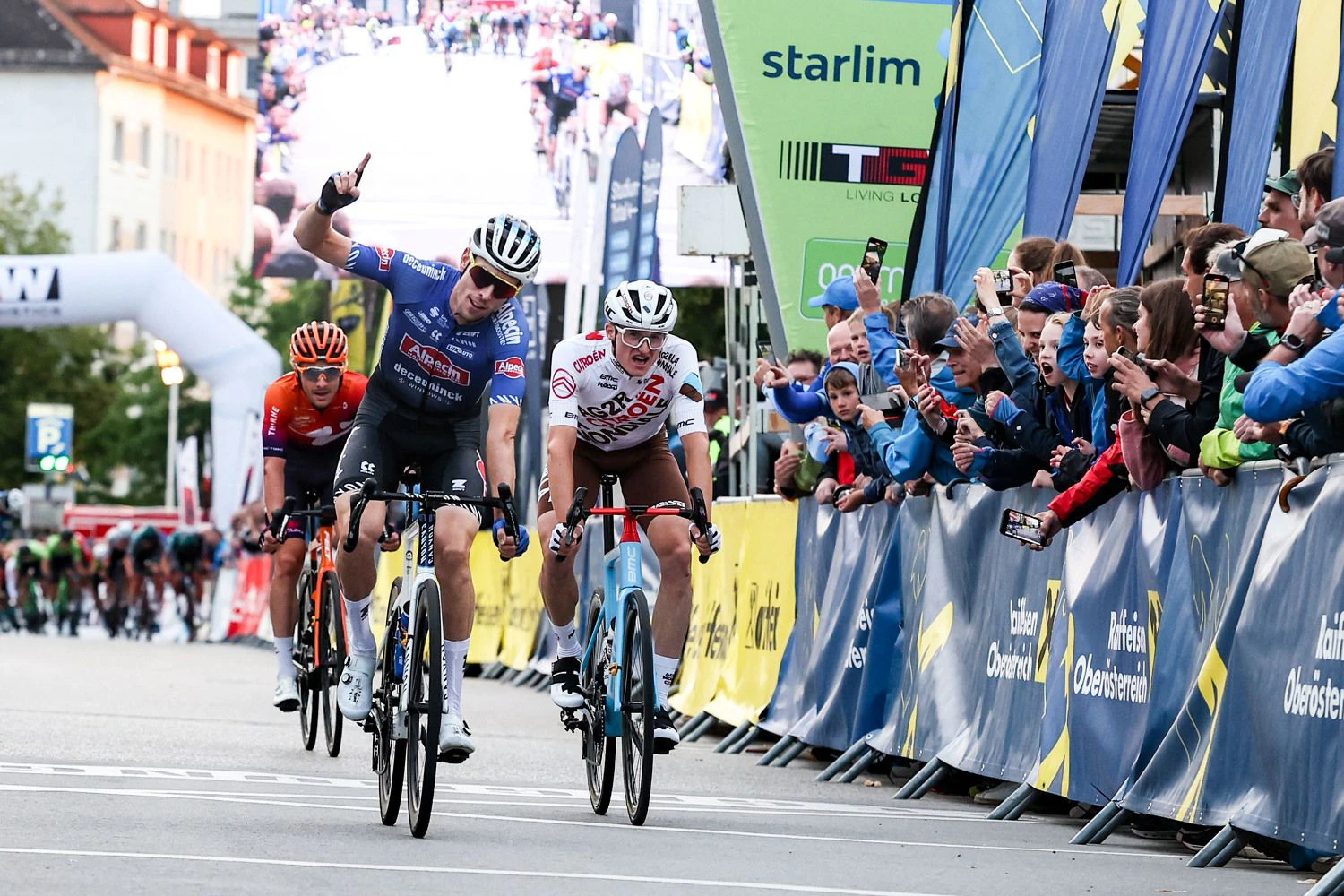 Österreichs Rad-Star Felix Gall wurde besiegt. 