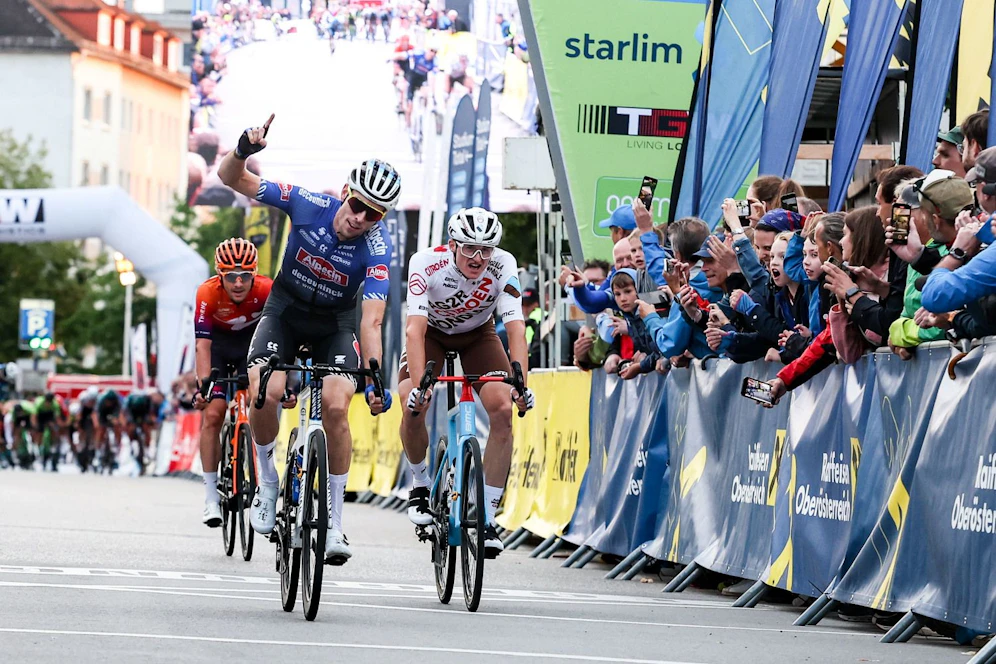 Österreichs Rad-Star Felix Gall wurde besiegt. 