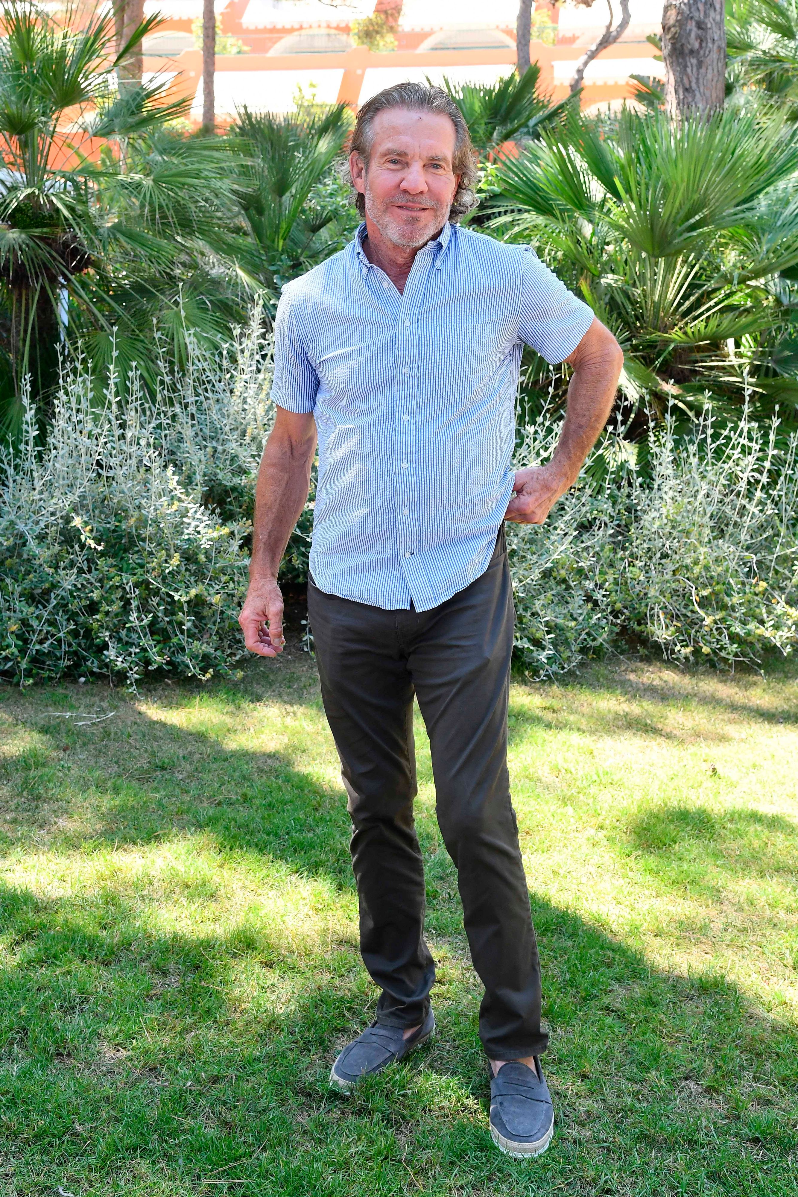 Dennis Quaid genießt sein Leben auf der sicheren Seite.