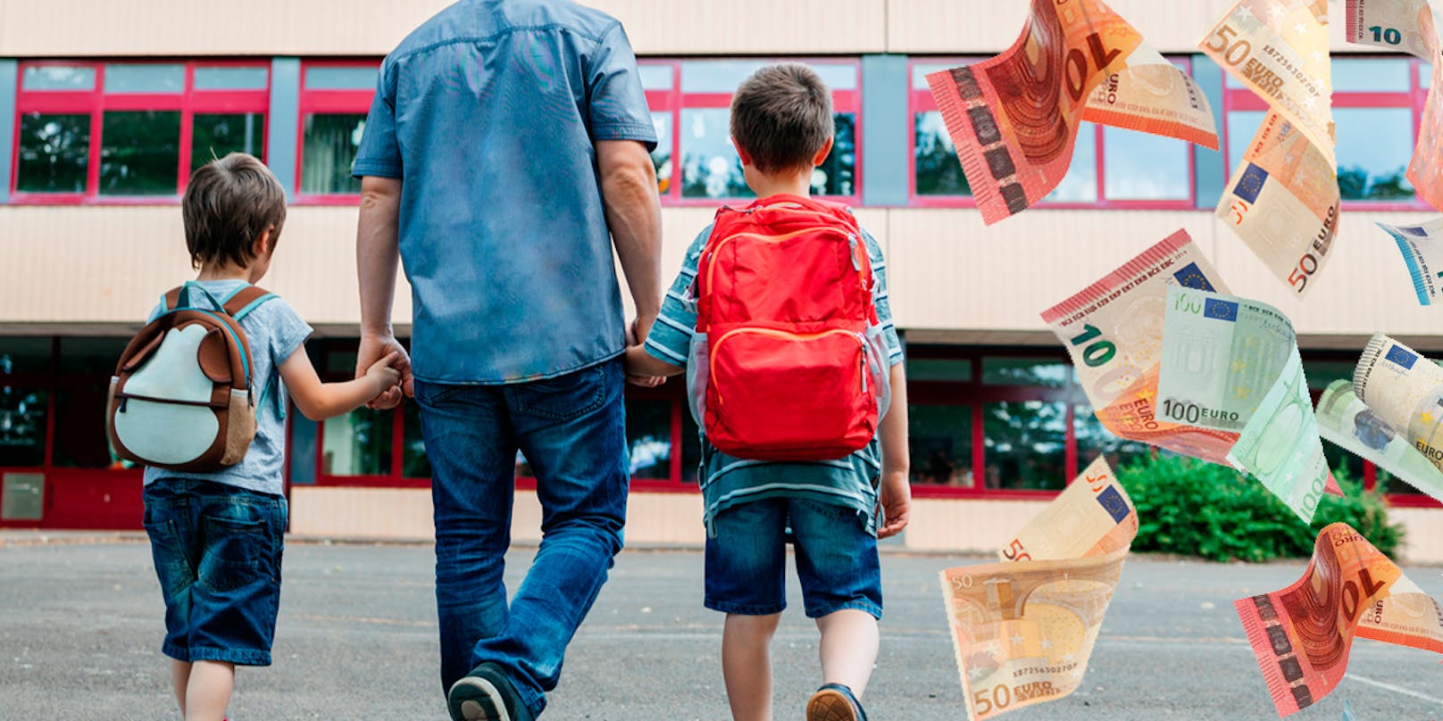 Eltern von schulpflichtigen Kindern dürfen sich im August über eine Bonus-Zahlung freuen.