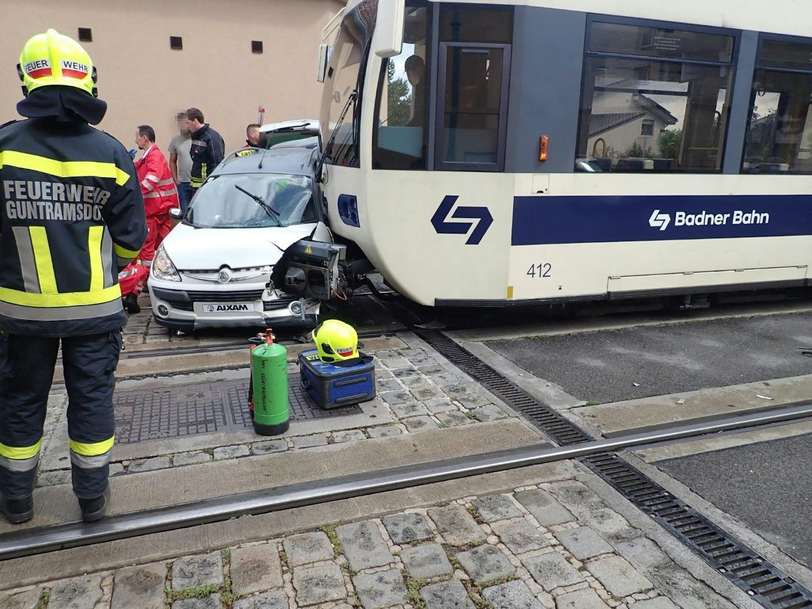 Zu einem schweren Unfall kam es in Guntramsdorf.