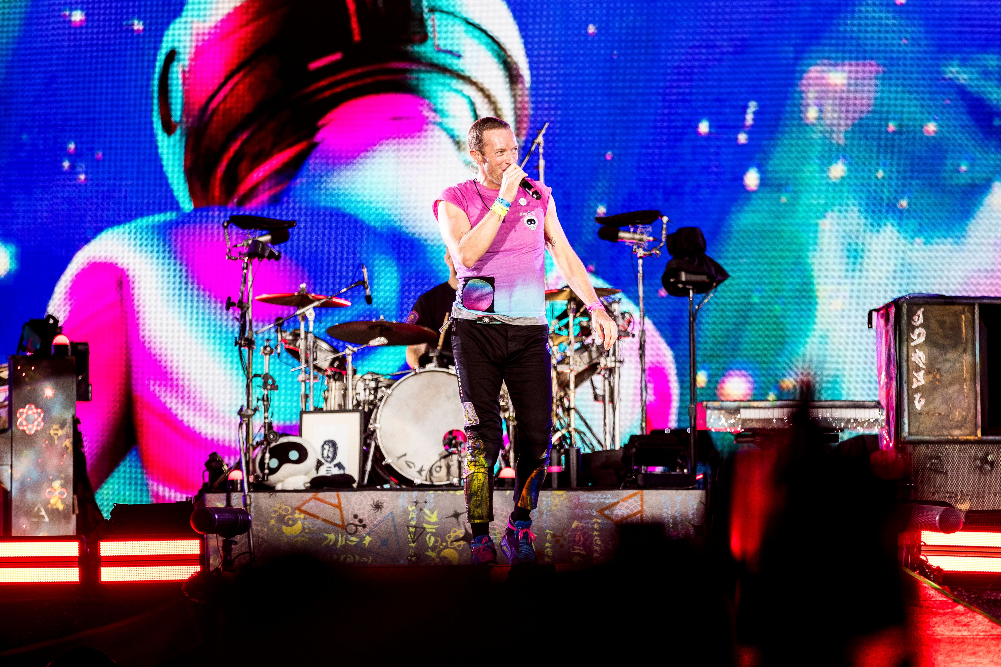 Coldplay wird vier Tage lang in Wien zu sehen sein.