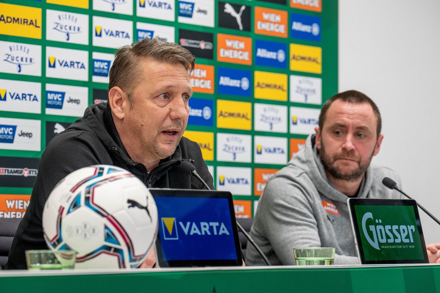 Steffen Hofmann stellte Klar, dass das Rapid-Ziel über Rang sechs hinausgeht. 