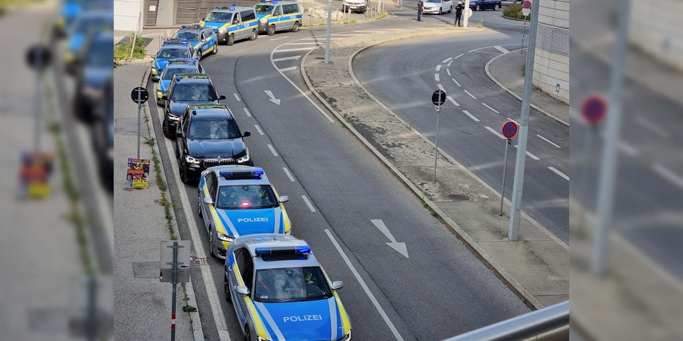 Ein Wiener kann nicht fassen was er in der Donau-City-Straße im 22. Bezirk zu Gesicht bekommt.