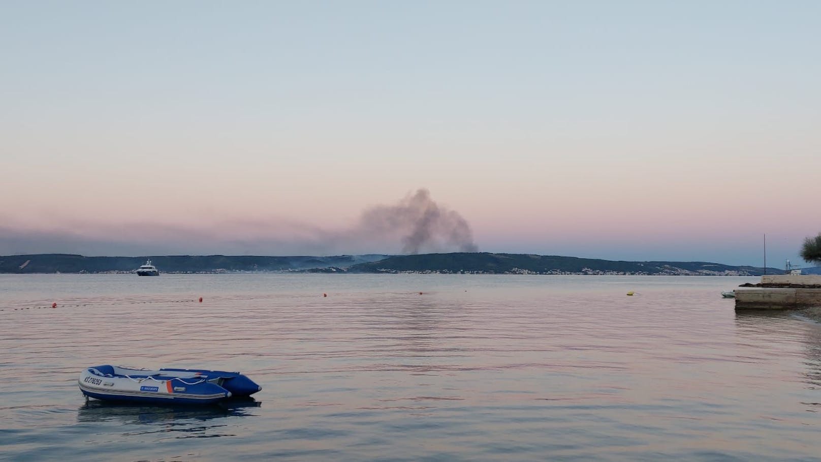 Schon wieder! Feuer-Inferno bei kroatischem Badeort