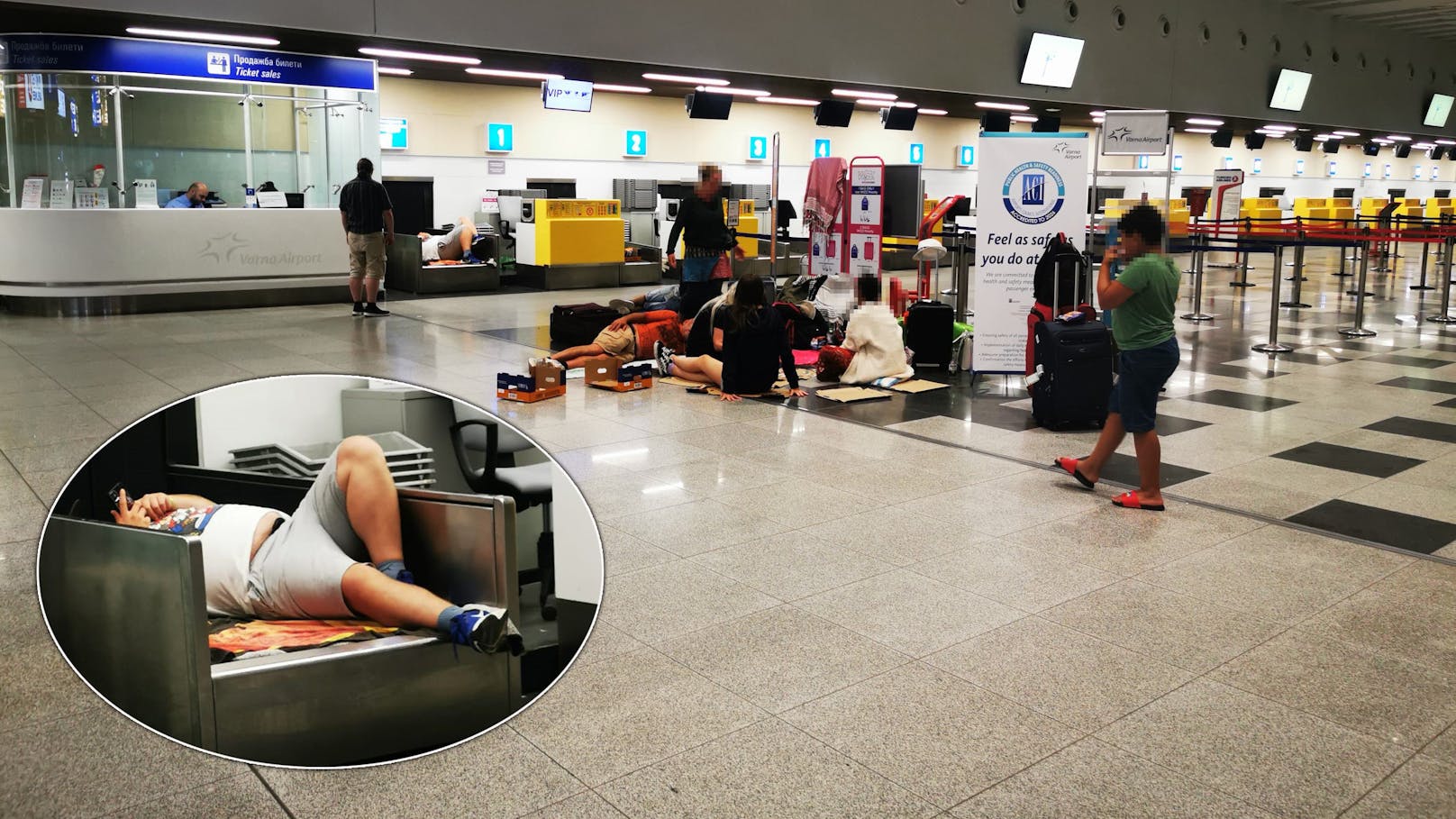 Reise-Horror! Österreicher am Bulgarien-Airport gestrandet