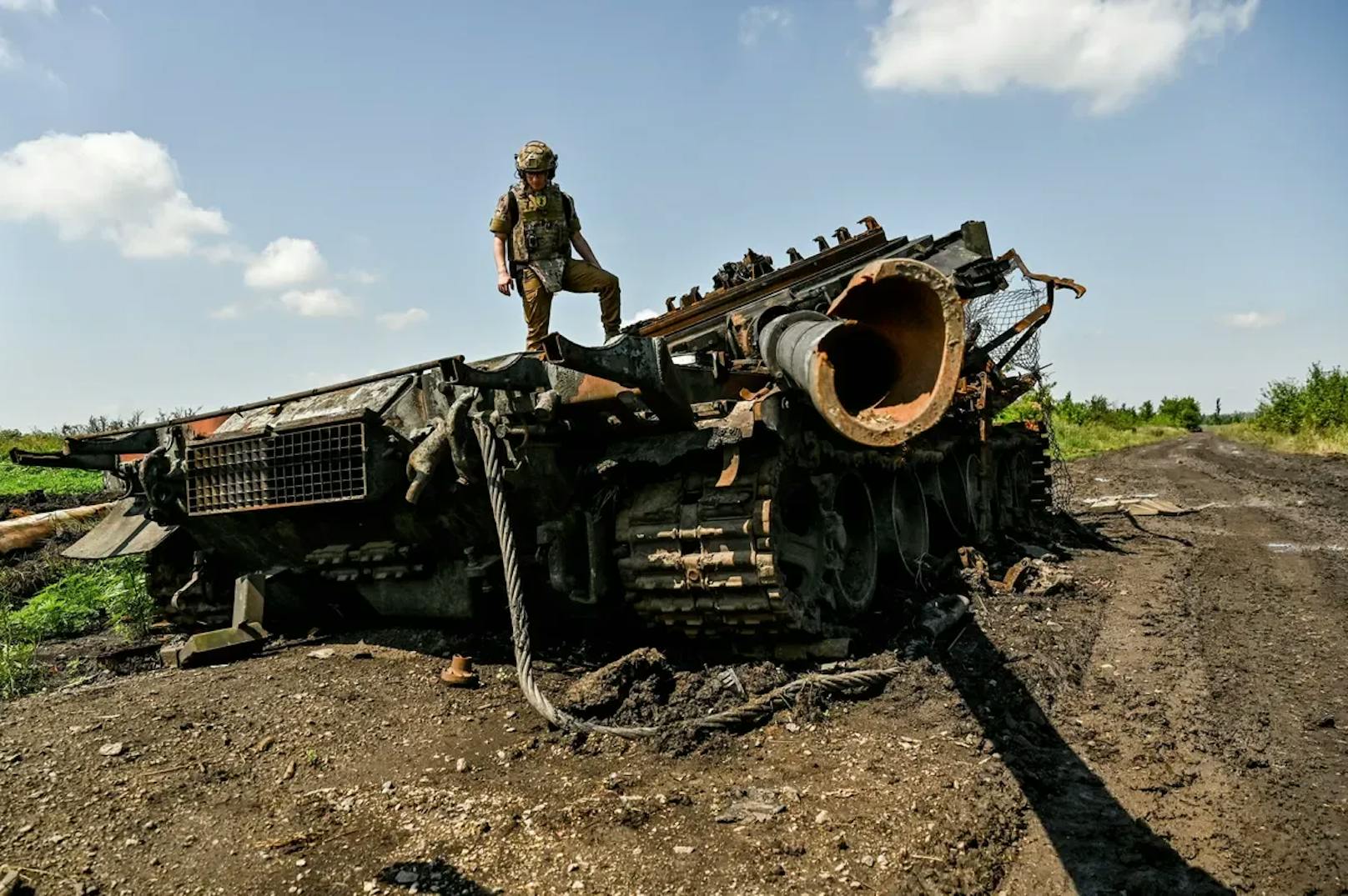 Tausende teils vom Westen ausgebildete und ausgerüstete ukrainische Soldaten haben laut "New York Times" ihren bislang wichtigsten Vorstoß gegen die russischen Invasoren begonnen.