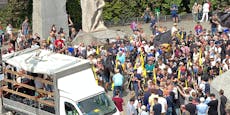 Polizei attackiert – Tumulte bei rechter Demo in Wien