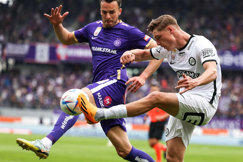 Die Austria empfängt zum Ligastart Sturm.