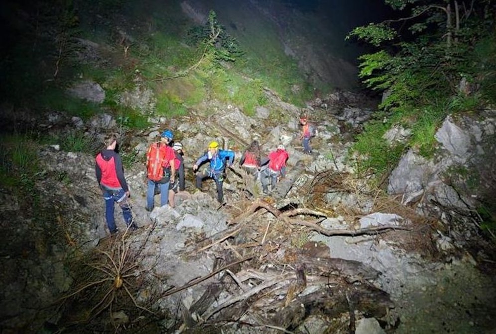 Die schwierige Bergungsaktion am Kaiserschild