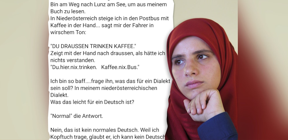 Amani Abuzahra machte den Vorfall auf Facebook öffentlich.