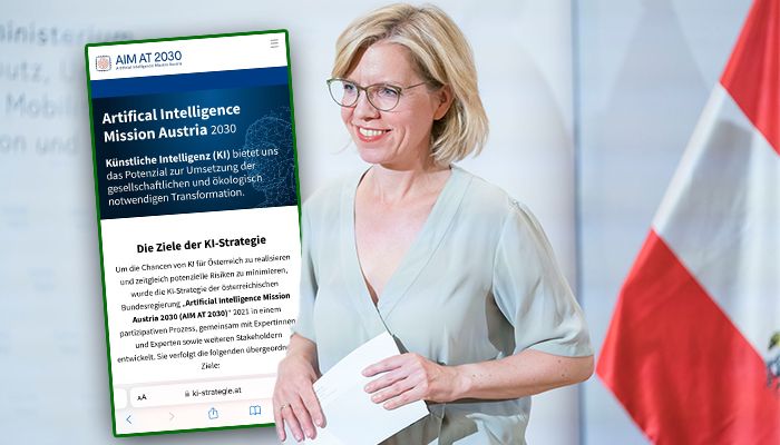 Leonore Gewessler beziffert in einer Anfragebeantwortung die Kosten für die Homepage mit rund 100.000 Euro.