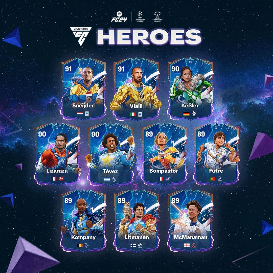 EA SPORTS und Marvel Entertainment bringen neue Heroes in EA SPORTS FC 24 Ultimate Team