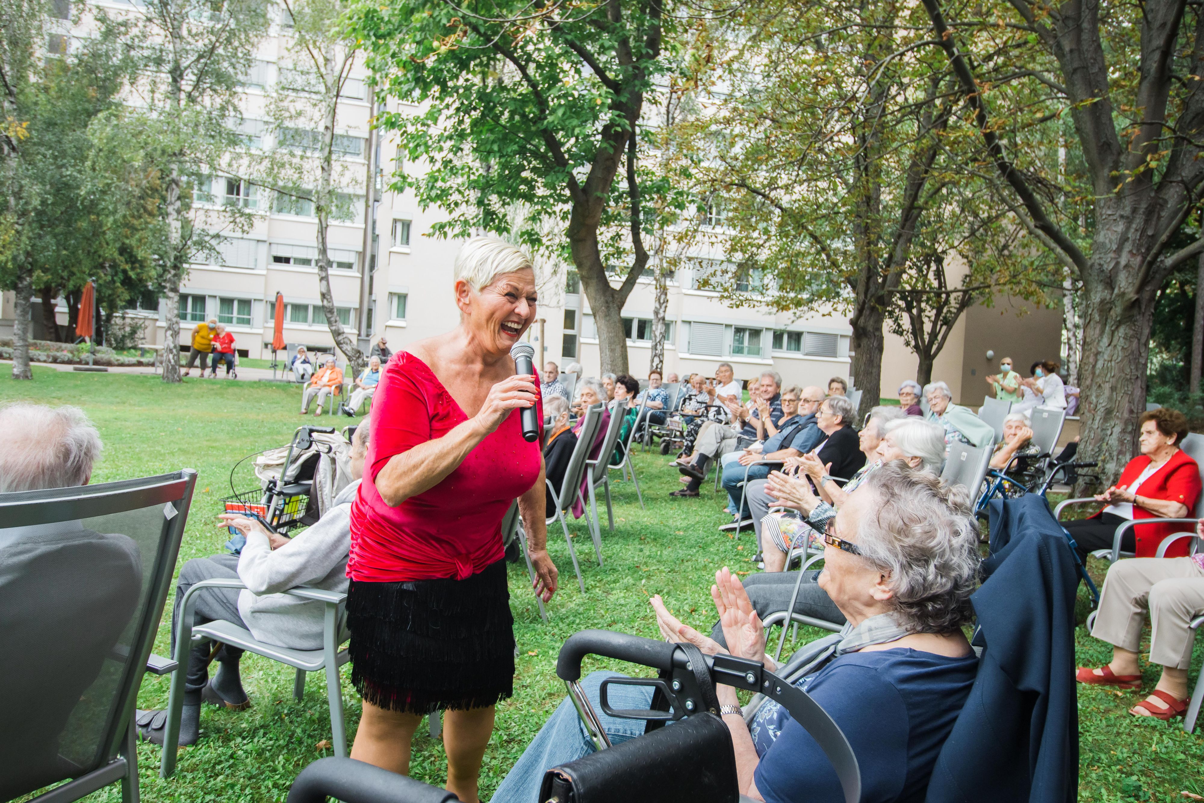 Die Gitti weiß, wie man Spaß und gute Laune verbreitet&nbsp;