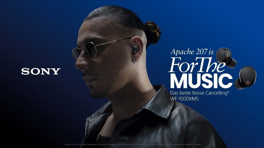 "For the Music": Sony präsentiert die neuen True Wireless In-Ear-Kopfhörer WF-1000XM5.