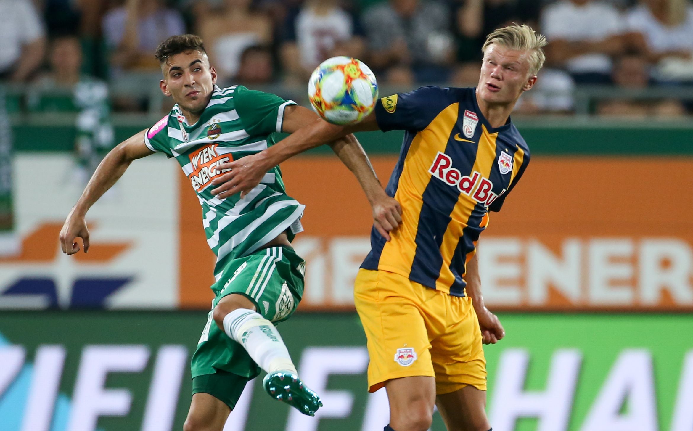 Wie die Zeit vergeht: Mert Müldür 2019 im Duell mit Erling Braut Haaland