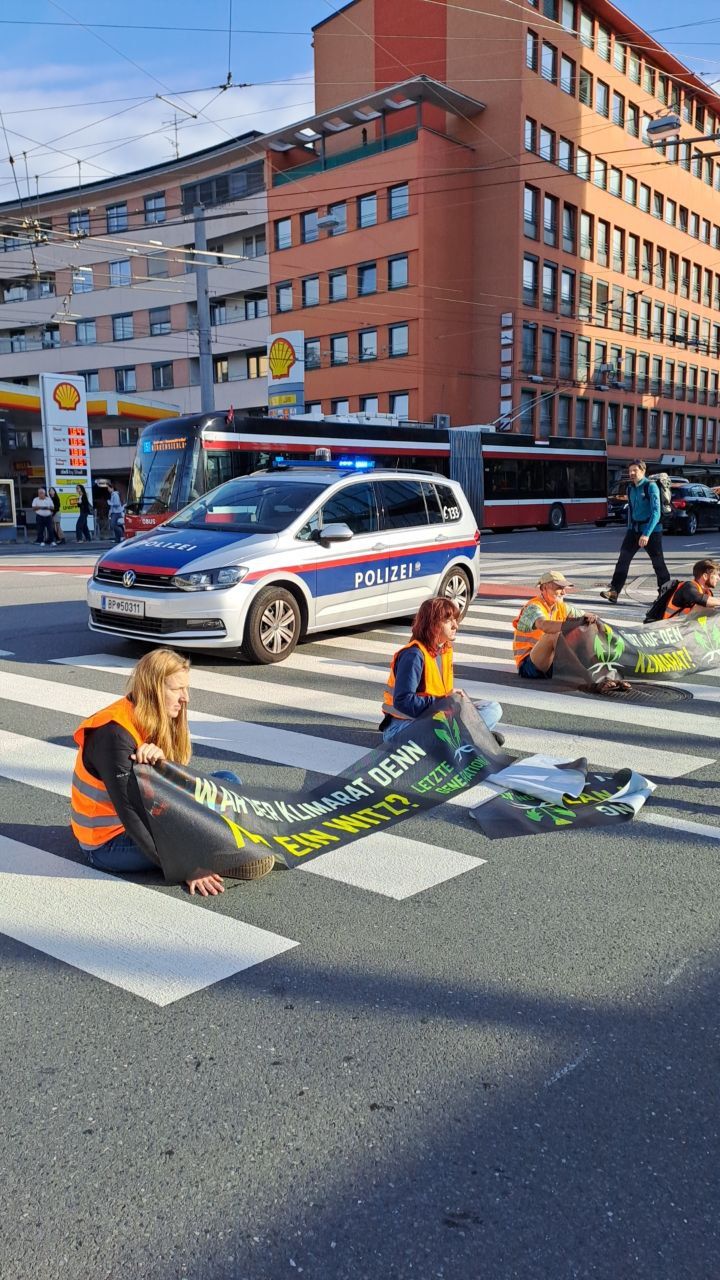 Am Montag (31.07.2023) blockierte die 