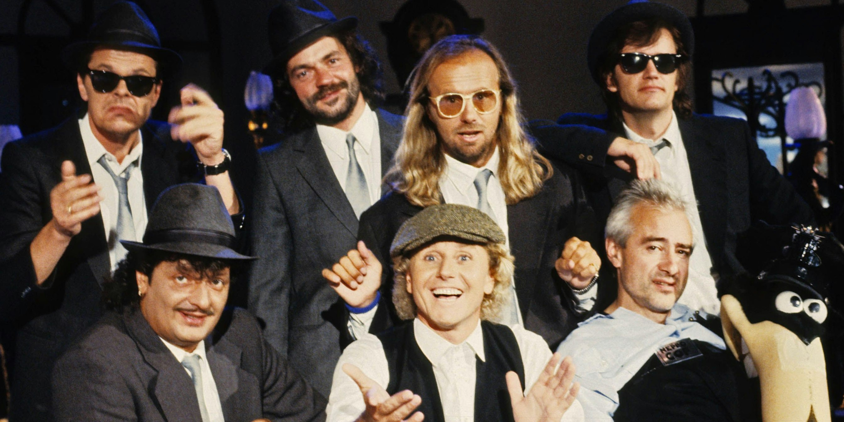 Die Austro-Pop-Band "Erste Allgemeine Verunsicherung" auch bekannt als "EAV" in den 90er Jahren.