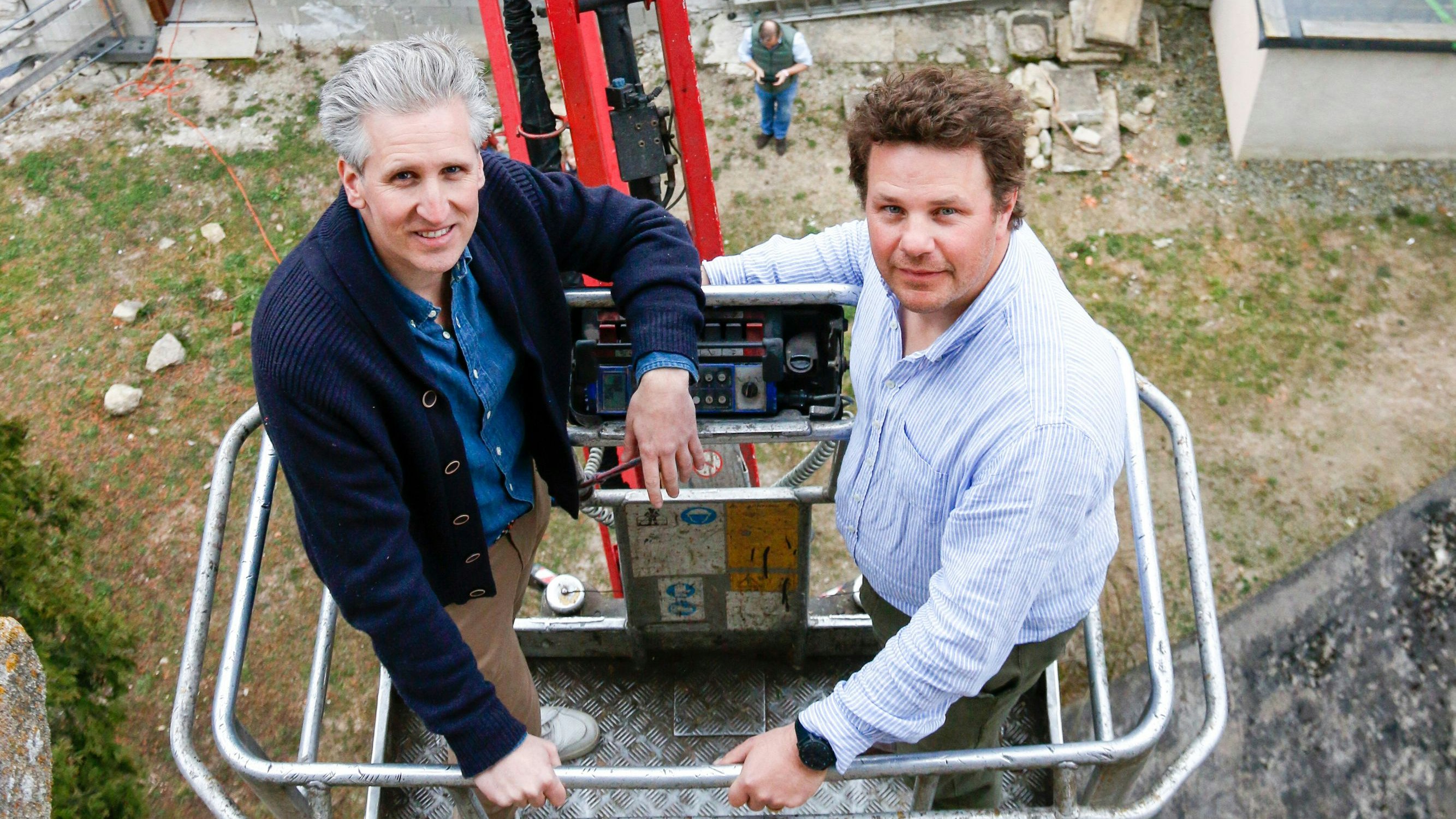 Spiegelfeld mit Franziskus Seilern-Aspang in Schloss Litschau.
