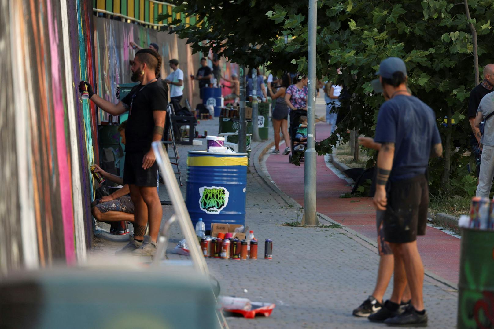 Graffiti statt Betondschungel – Kosovo will Imagewandel