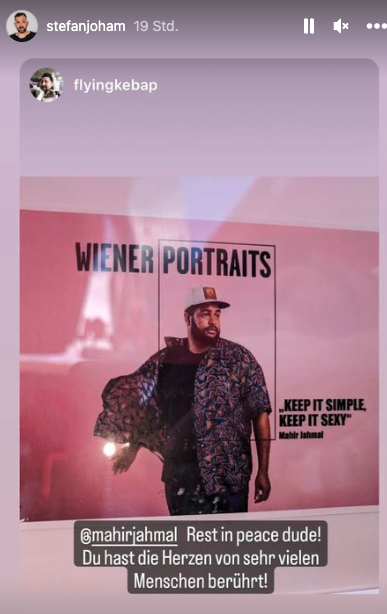 Auf Instagram gedenkt Stefan Joham seinem besten Freund. Viele andere Wegbegleiter teilen ihre Trauer im Netz.