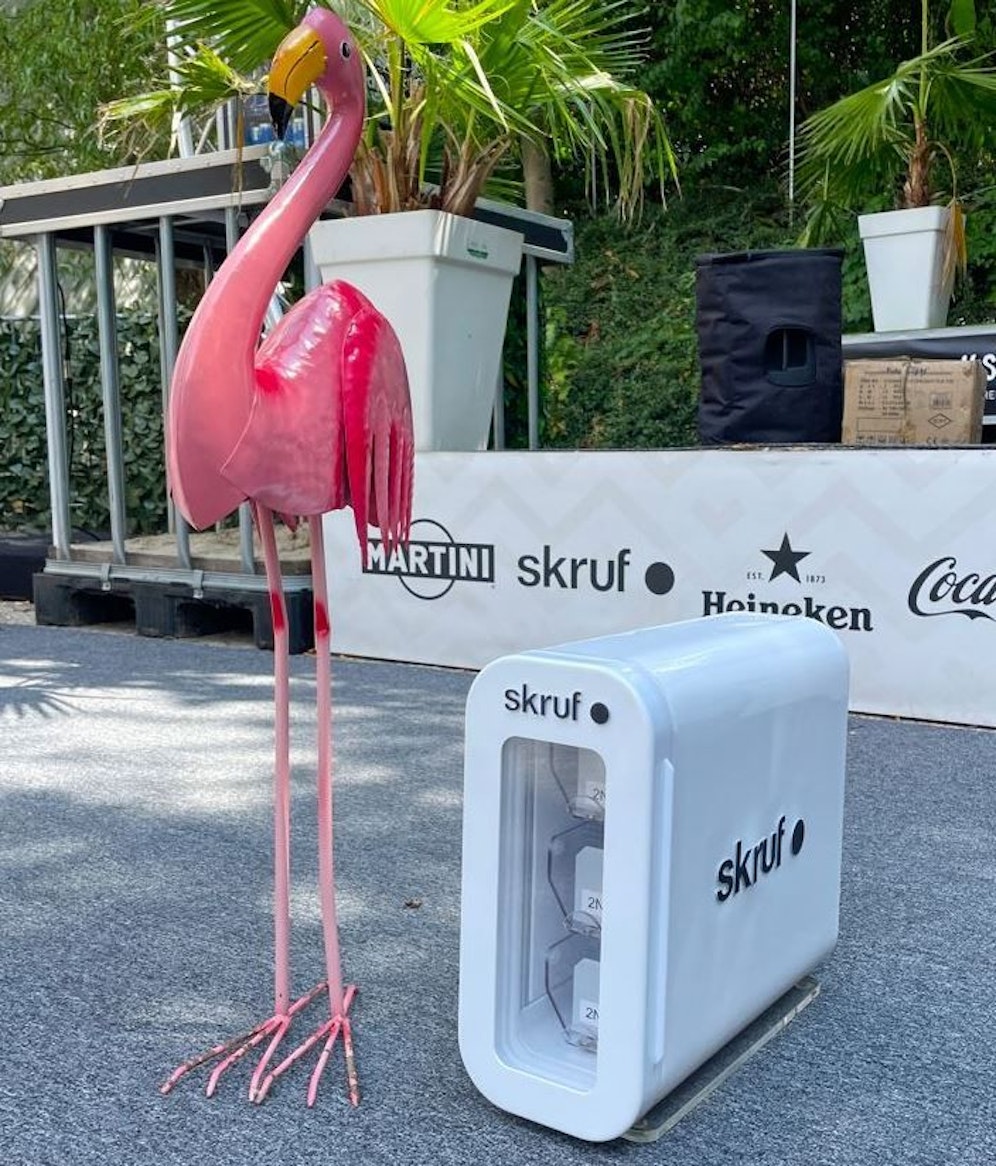 Ein Flamingo aus Plastik und ein Skurf-Cooler wurden in St. Pölten gestohlen.