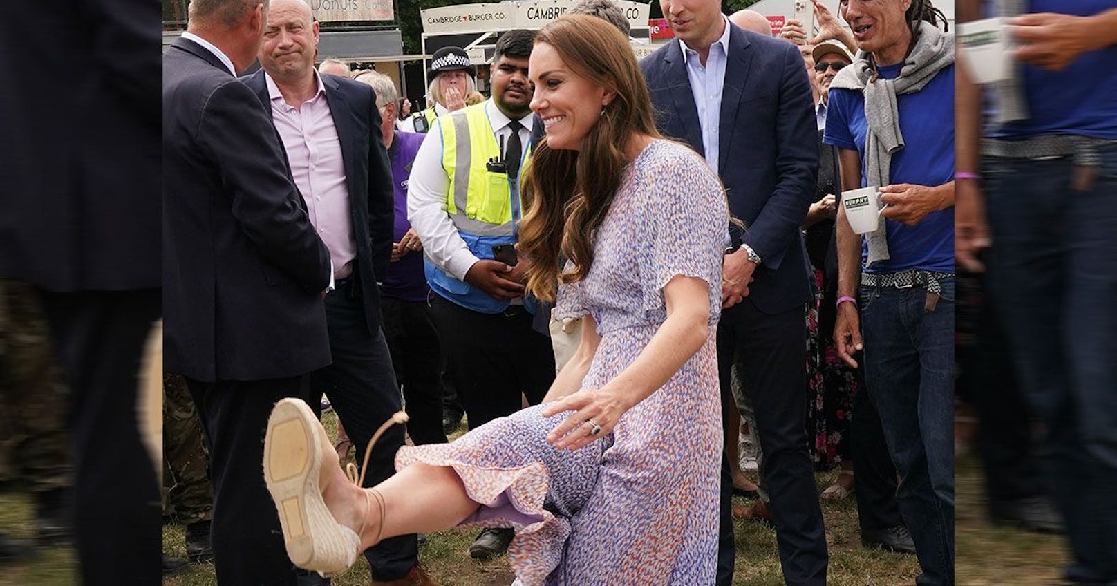 Prinzessin Kate liebt ihre Wedges in allen Formen und Farben.