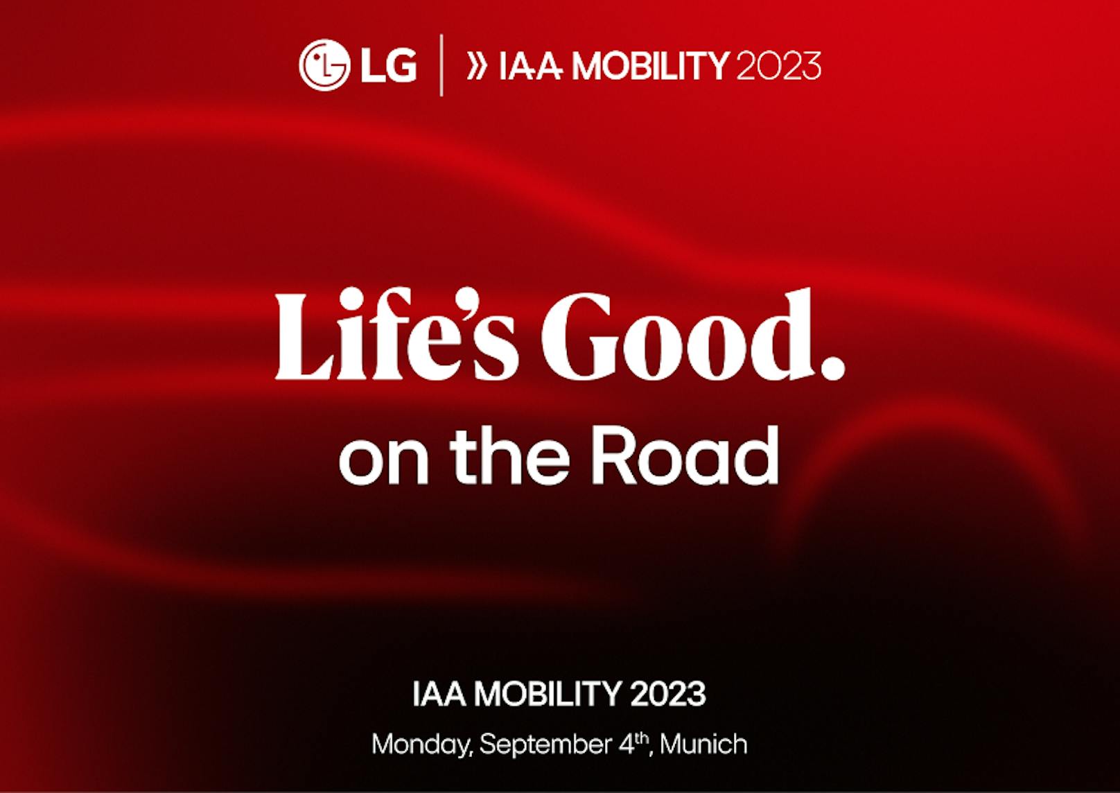 IAA Mobility 2023: LG präsentiert Zukunftsvision für Fahrerlebnisse.