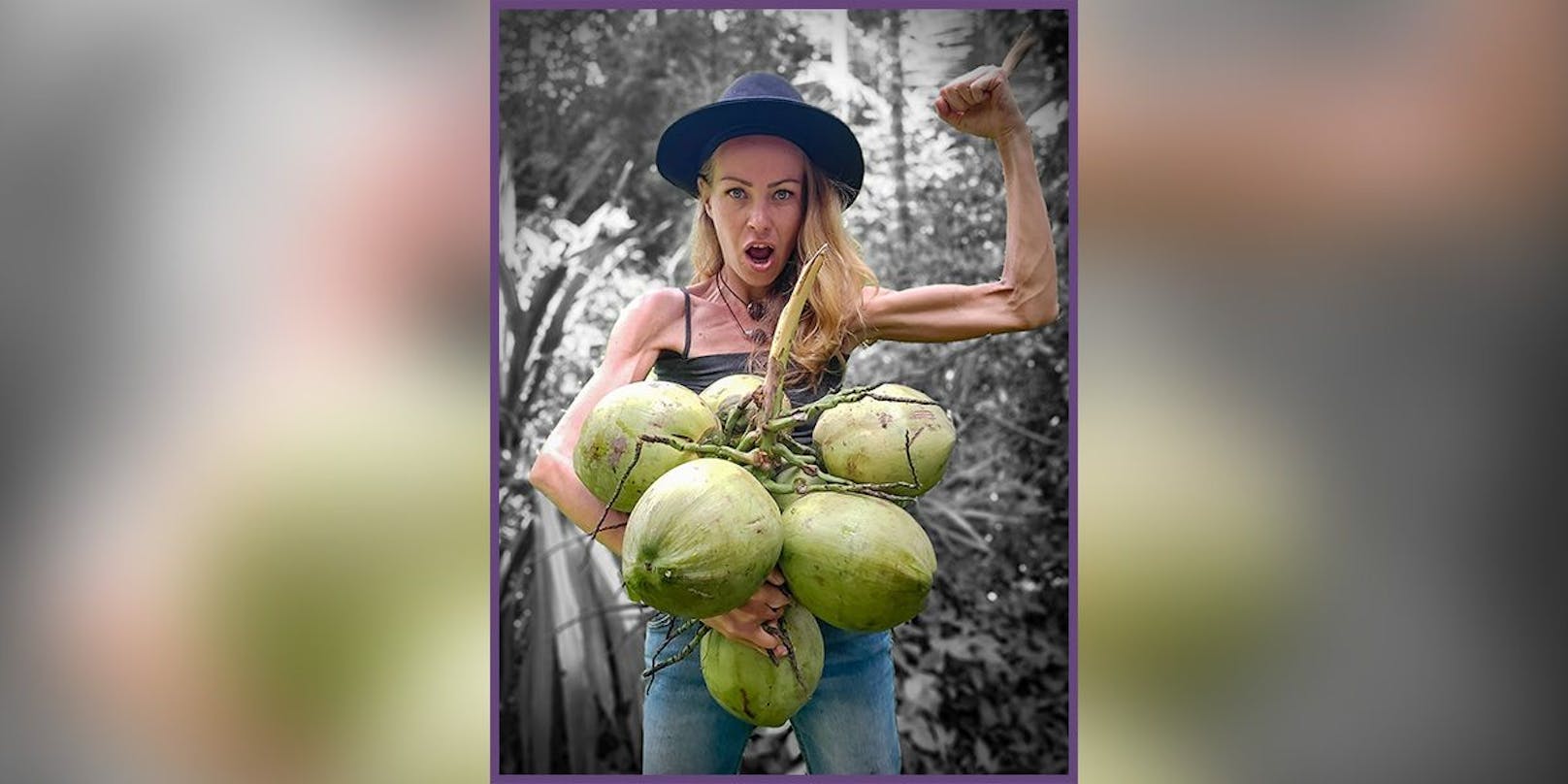 Zhanna Samsonova alias Zhanna D'Art (Bild) war von ihrer veganen Rohkost-Ernährungsform überzeugt.&nbsp;