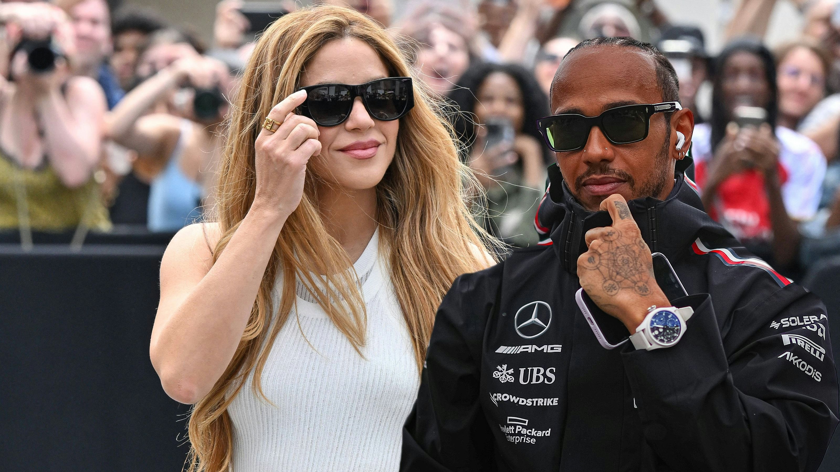 Neues Traumpaar? Shakira und Hamilton