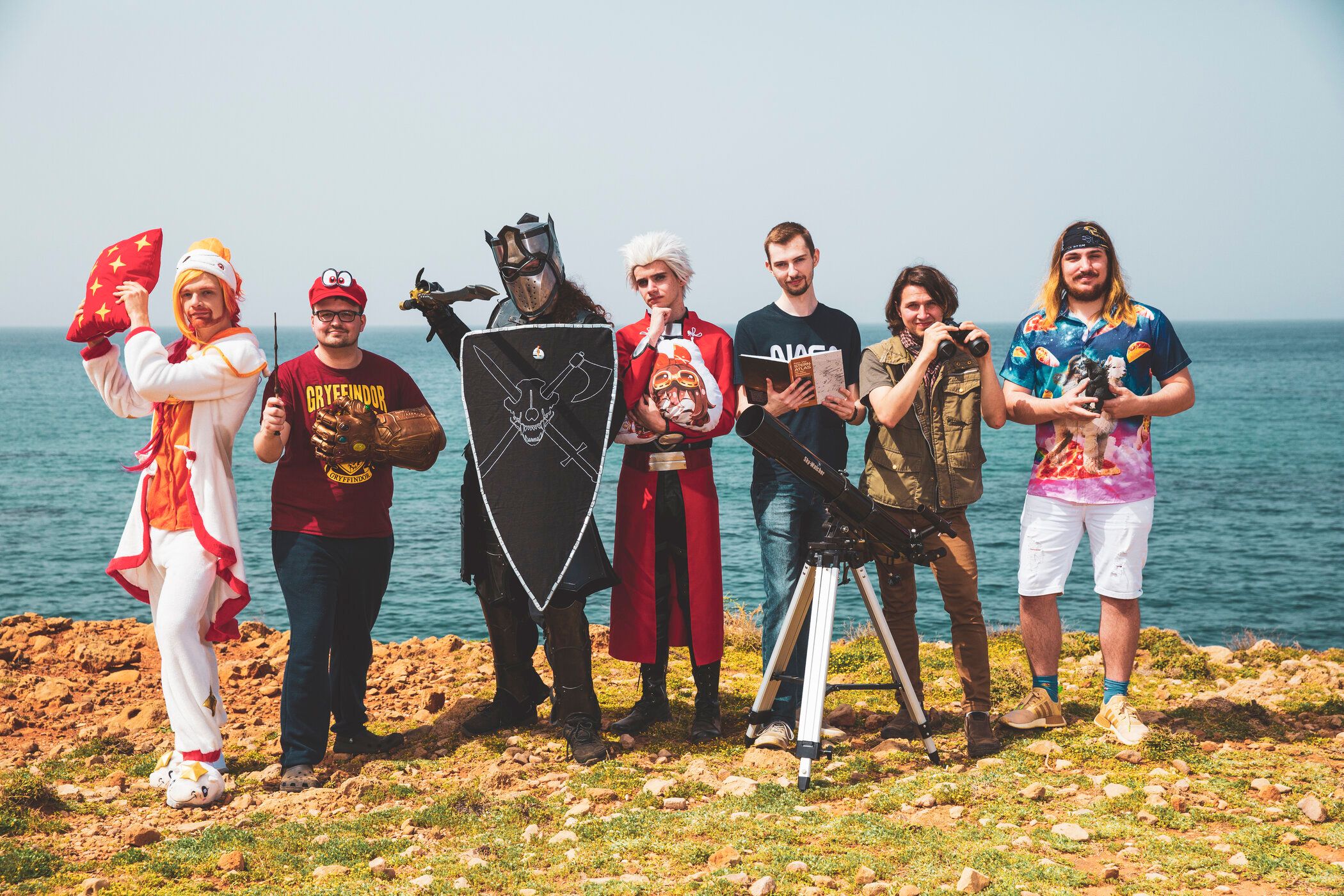 Sieben Nerds begannen die Reise, drei stehen nun im Finale.