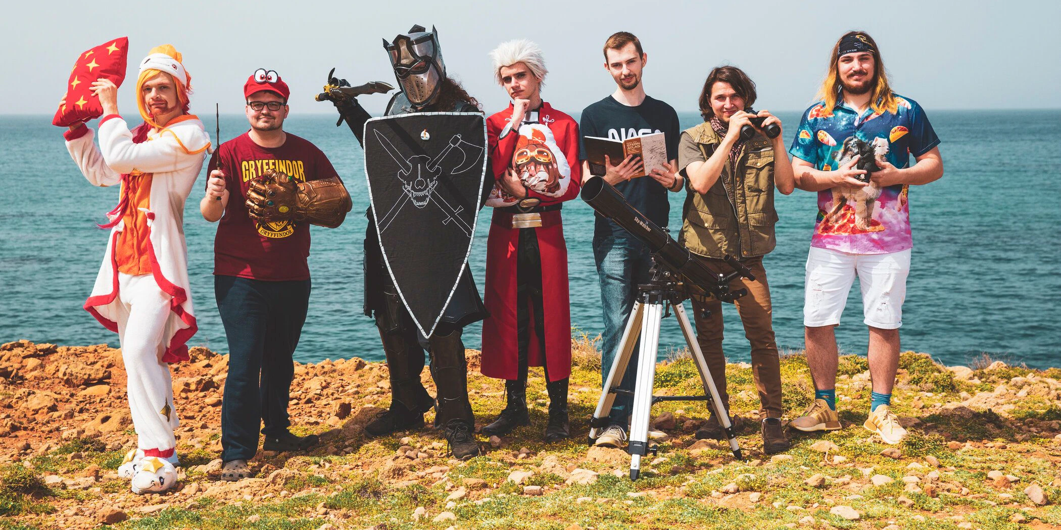 Sieben Nerds begannen die Reise, drei stehen nun im Finale.